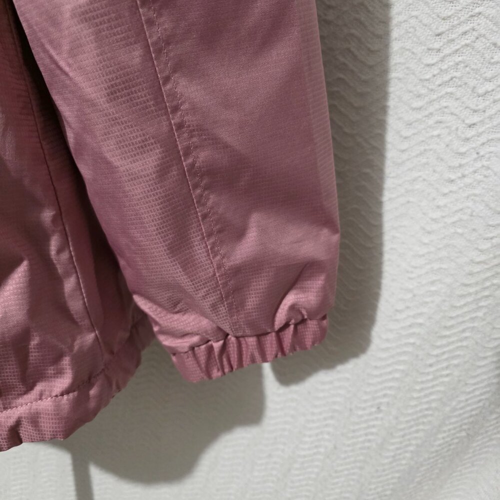 NWT Spyder Ashen Lilac Zip Jacket Hooded Logo Fleece Lined Water Resistant M - Picture 7 of 12